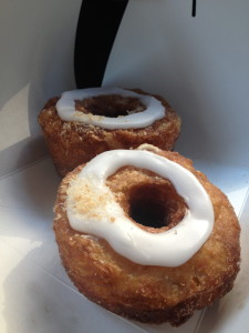 The two cronuts I bought, after more than three hours of waiting